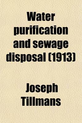 Book cover for Water Purification and Sewage Disposal