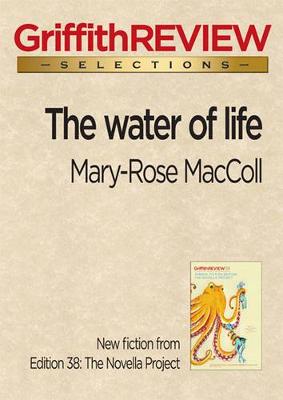 Book cover for The water of life