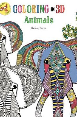 Cover of Coloring in 3D Animals