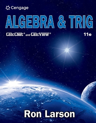 Book cover for Webassign for Larson's Algebra & Trig, Single-Term Printed Access Card