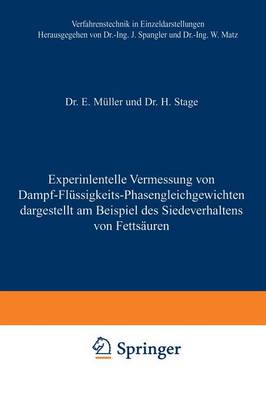 Cover of Experimentelle Vermessung Von Dampf-Flussigkeits-Phasengleichgewichten