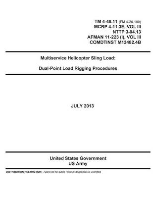 Book cover for TM 4-48.11 (FM 4-20.199) MCRP 4-11.3E, VOL III, NTTP 3-04.13, AFMAN 11-223 (I), VOL III, COMDTINST M13482.4B Multiservice Helicopter Sling Load