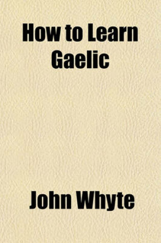 Cover of How to Learn Gaelic