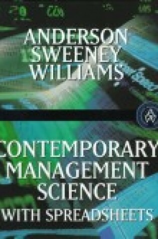 Cover of Contemporary Management Science with Spreadsheets