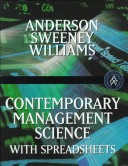 Book cover for Contemporary Management Science with Spreadsheets