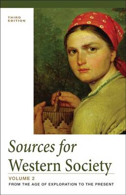 Book cover for Sources for Western Society, Volume 2