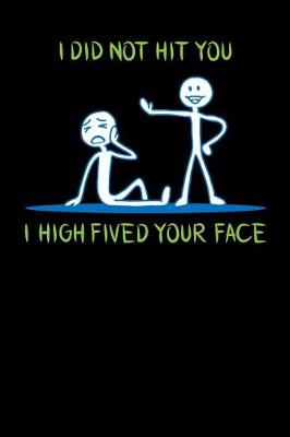 Book cover for I Did Not Hit You I High Fived Your Face
