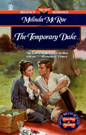 Book cover for The Temporary Duke