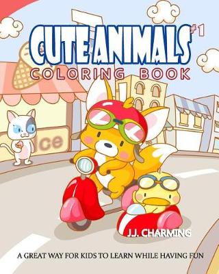 Cover of Cute Animals Coloring Book Vol.1