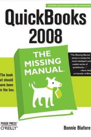 Cover of QuickBooks 2008: The Missing Manual