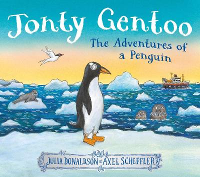 Book cover for Jonty Gentoo - The Adventures of a Penguin