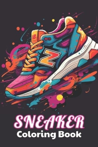 Cover of Sneaker Coloring Book