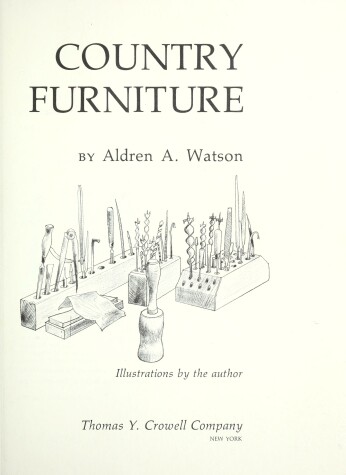 Book cover for Country Furniture HB