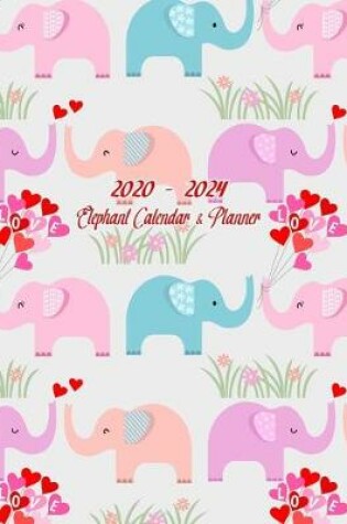 Cover of 2020-2024 Elephant Calendar & Planner