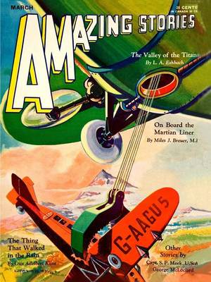 Book cover for Amazing Stories, March 1931