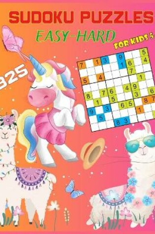 Cover of 325 Easy--Hard Sudoku Puzzles For Kids 5-9