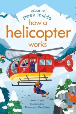 Cover of Peek Inside How a Helicopter Works