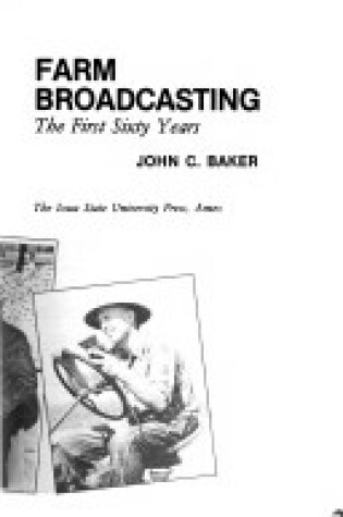 Cover of Farm Broadcasting