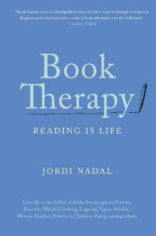 Cover of Book Therapy