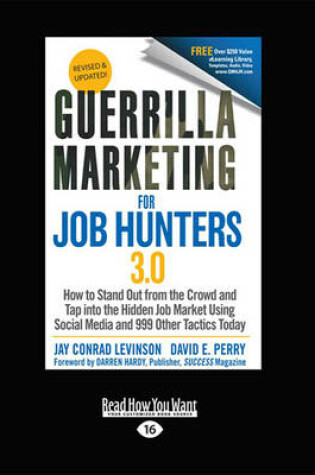 Cover of Guerrilla Marketing for Job Hunters 3.0