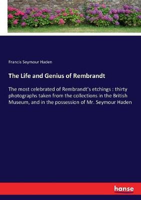 Book cover for The Life and Genius of Rembrandt