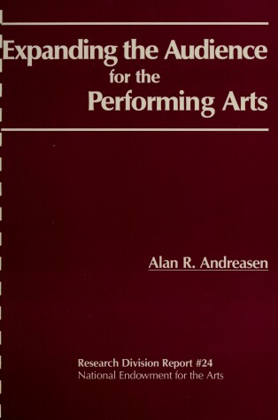 Book cover for Expanding the Audience for the Performing Arts