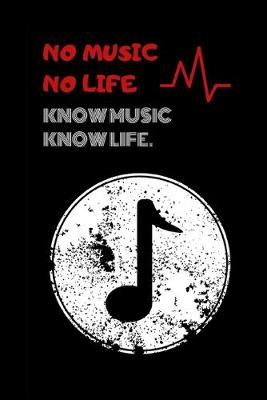 Book cover for No Music No life Know Music Know Life.