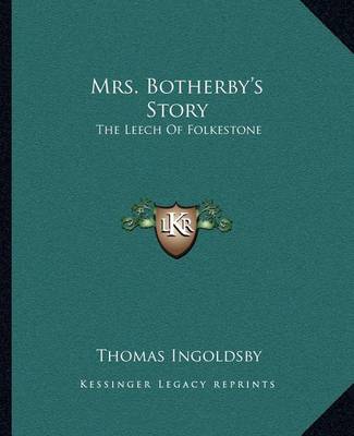 Book cover for Mrs. Botherby's Story