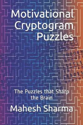 Book cover for Motivational Cryptogram Puzzles