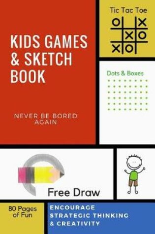 Cover of Kids Games Sketch Book