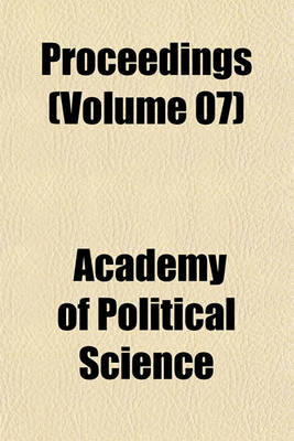 Book cover for Proceedings (Volume 07)