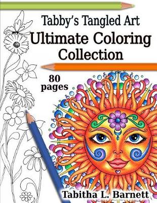 Book cover for Tabby's Tangled Art Ultimate Coloring Collection