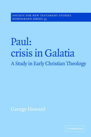 Cover of Paul: Crisis in Galatia