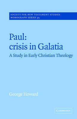 Cover of Paul: Crisis in Galatia