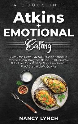 Book cover for Atkins + Emotional Eating