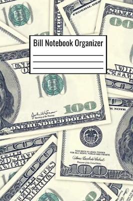 Book cover for Bill Notebook Organizer