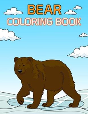 Book cover for Bear Coloring Book