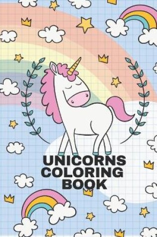 Cover of Unicorns Coloring Book