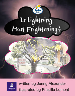 Book cover for Info Trail Emergent Stage Is Lightening Most Frightening? Non-fiction