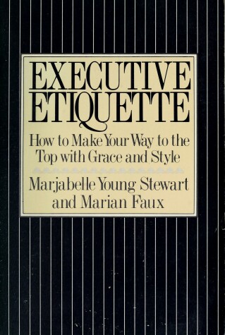 Book cover for Executive Etiquette