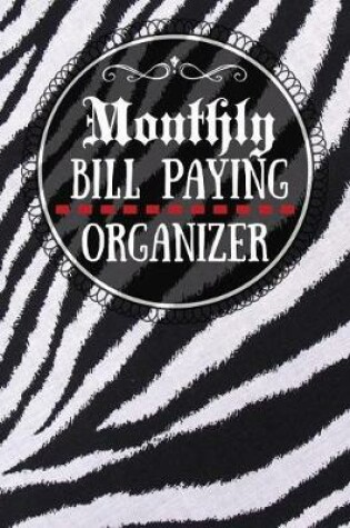Cover of Monthly Bill Paying Organizer
