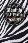 Book cover for Monthly Bill Paying Organizer