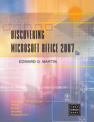 Book cover for Discovering Microsoft Office 2007