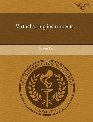 Book cover for Virtual String Instruments