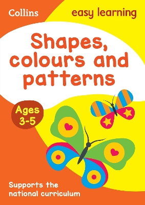 Book cover for Shapes, Colours and Patterns Ages 3-5