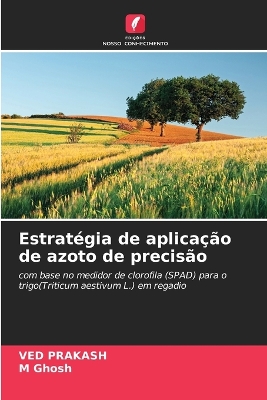 Book cover for Estratégia de aplicação de azoto de precisão