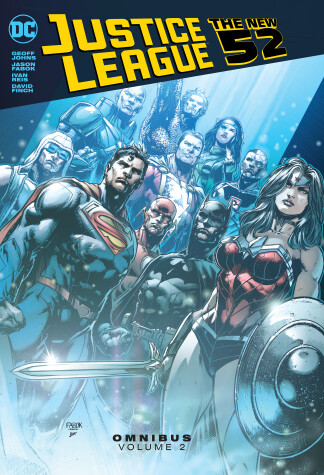 Book cover for Justice League: The New 52 Omnibus Vol. 2