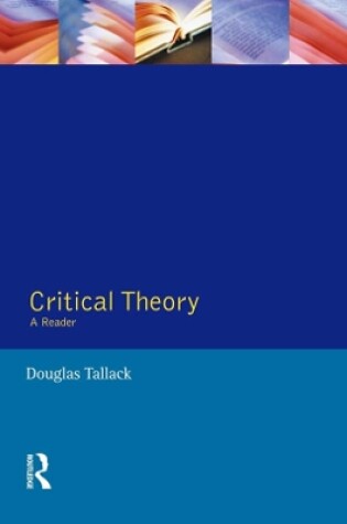 Cover of Critical Theory