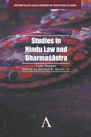Cover of Studies in Hindu Law and Dharmaśāstra