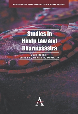 Book cover for Studies in Hindu Law and Dharmaśāstra